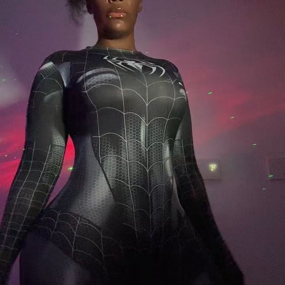 Miss Spider-Man Cosplay Costume Jumpsuit - M - Picture 3 of 6
